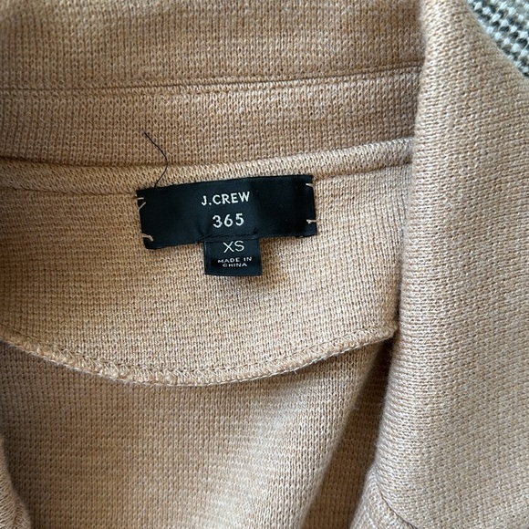 J Crew Cotton Blend Sweater Blazer - Picture 4 of 5